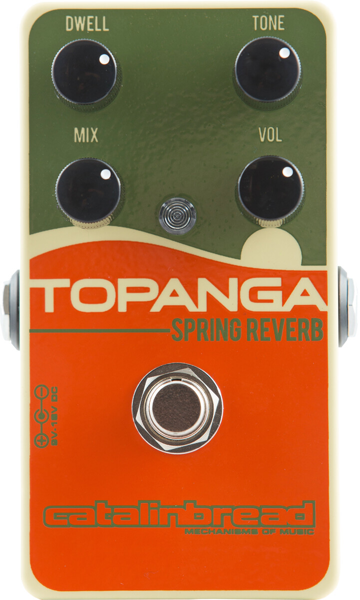 New Catalinbread Topanga Spring Reverb Guitar Effects Pedal