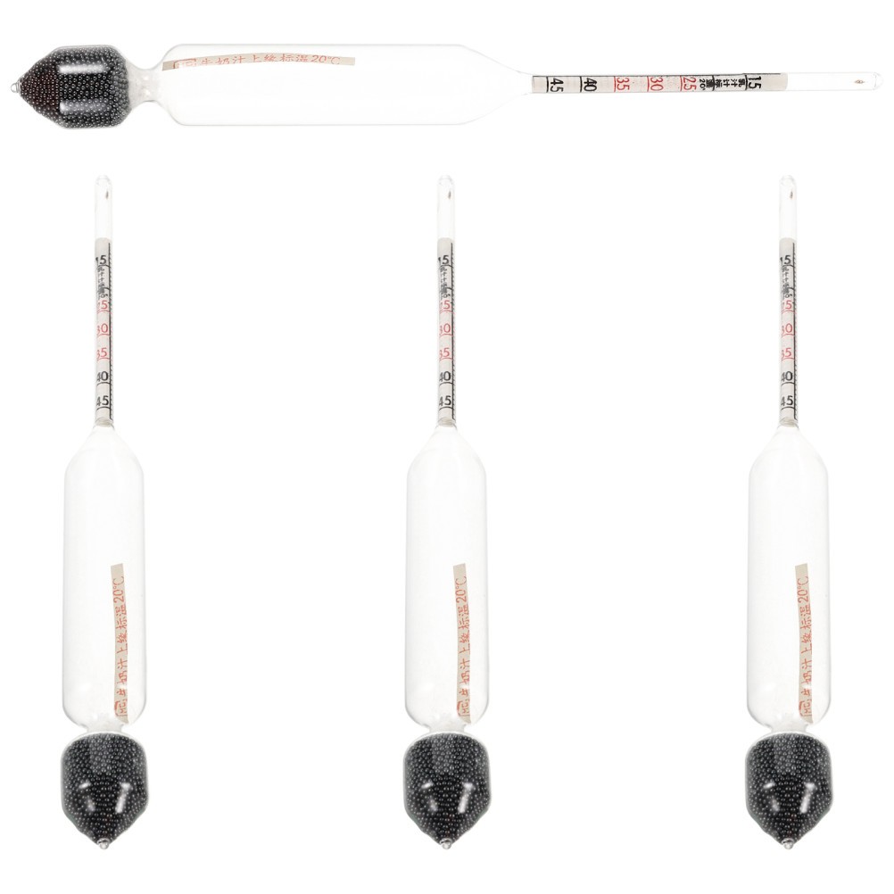 4 Pcs Dairy Density Meter Kitchen Hydrometer Lactate for Beginners