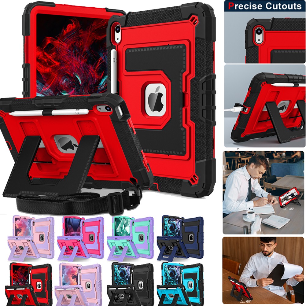 Shockproof Stand Case Cover For iPad 7th 8th 9th 10th 11th Generation Air 11" M4