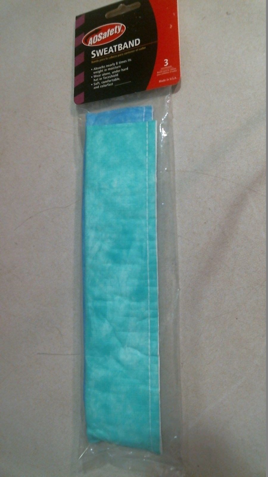 AOSafety  Disposable Sweatband, 3pk,  LOT OF 2  (90503) FS