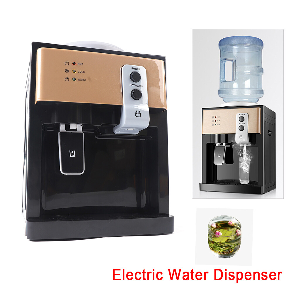 Top Loading Countertop Water Dispenser Hot Cold Water Cooler Drinking Machine