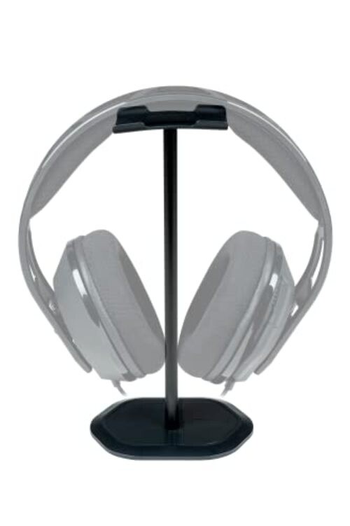 Universal Gaming Headset Stand - Featuring A Sturdy Metal Design and Rubber