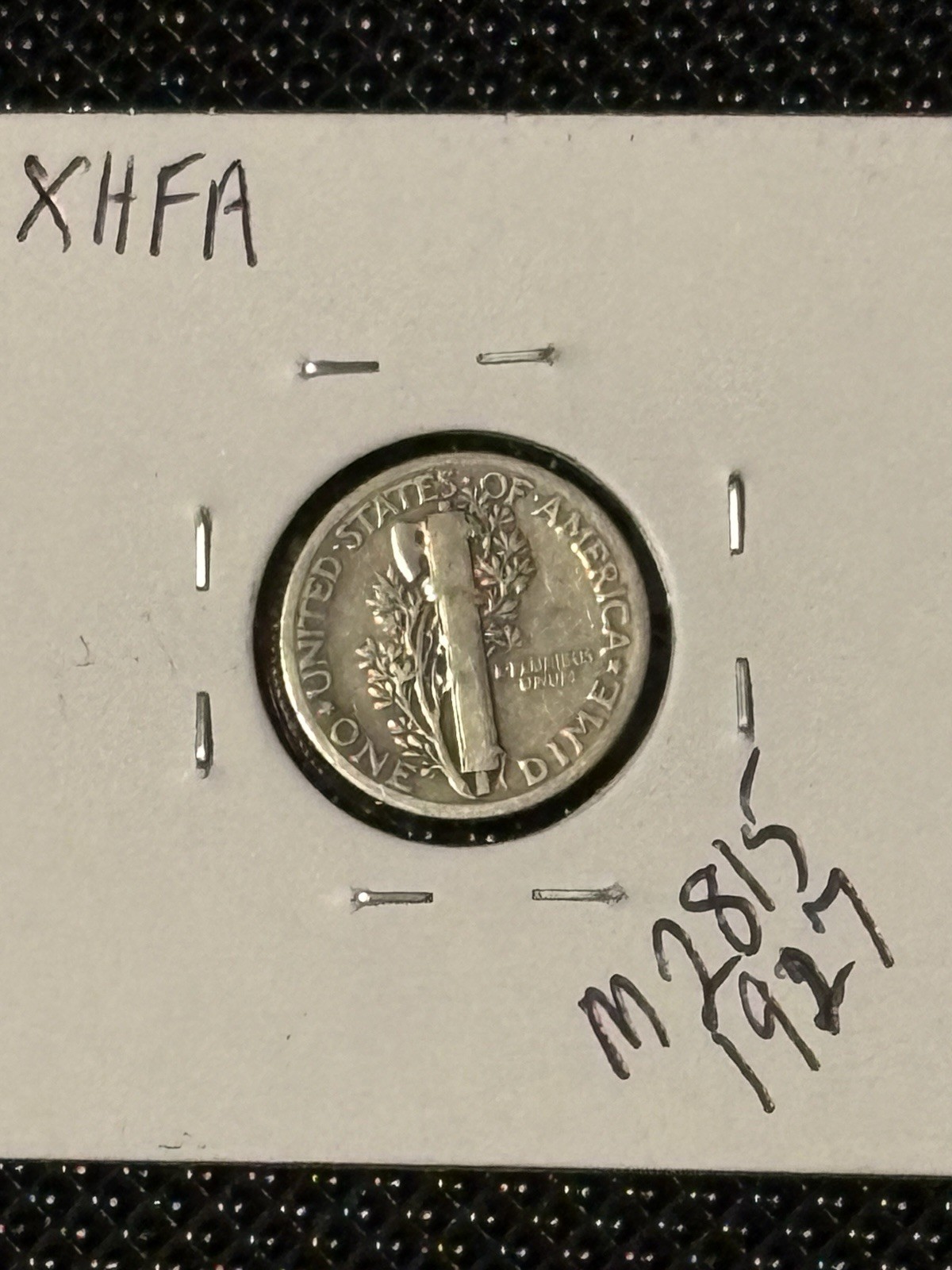 1927 Mercury Dime