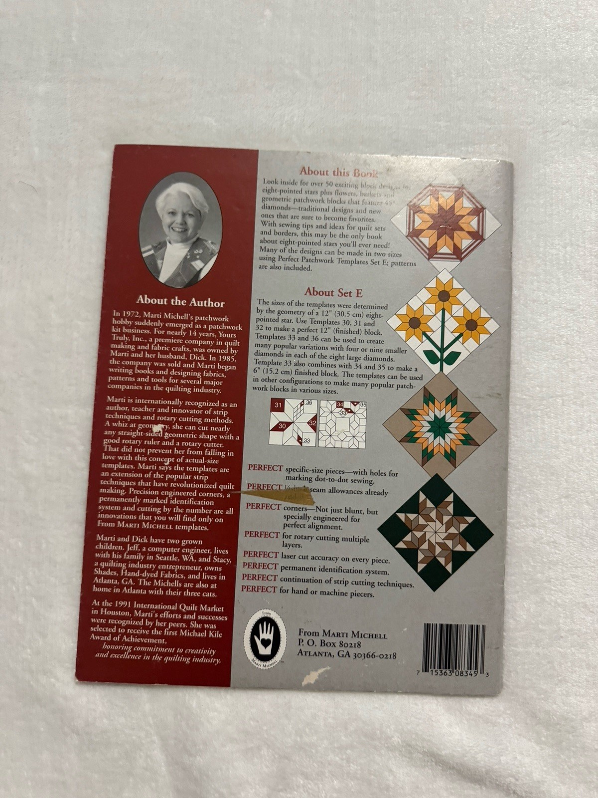 Marti Michell Encyclopedia Of Patchwork Blocks Perfect System Volumes 2 3 4 6