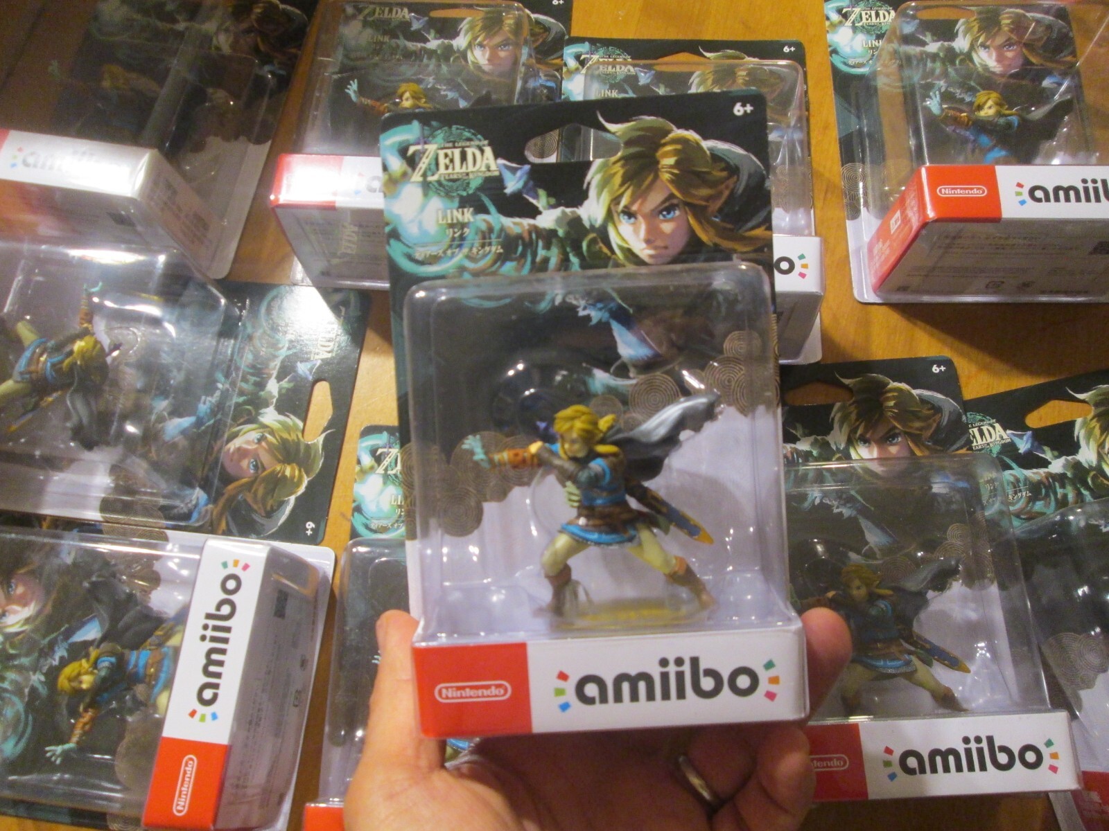 LINK TEARS OF THE KINGDOM AMIIBO SERIES LEGEND ZELDA Nintendo SWITCH US EDITION