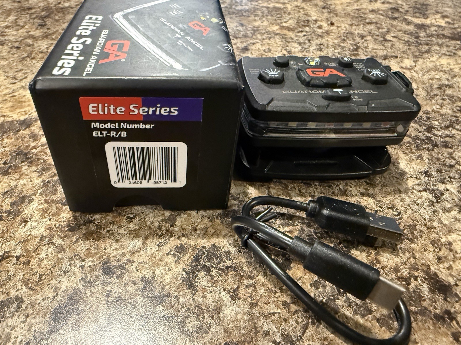 Guardian Angel Elite Series ELT-Red/Blue Wearable Safety Light