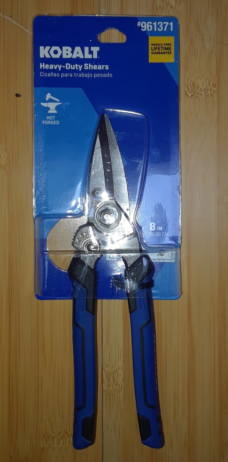 New Kobalt Heavy-Duty Shears 8 in Hot Forged Steel Blade. Model #57373, #961371