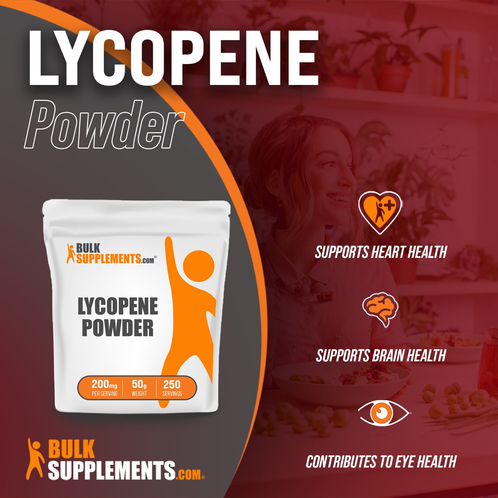 BulkSupplements Lycopene - Anti-oxidant Powerhouse