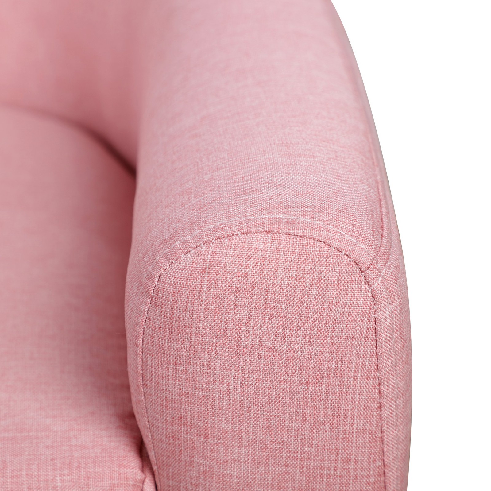 2-Seat Kids Sofa Chair Upholstered Couch Linen Fabric for Toddlers Ages 3-6 Year