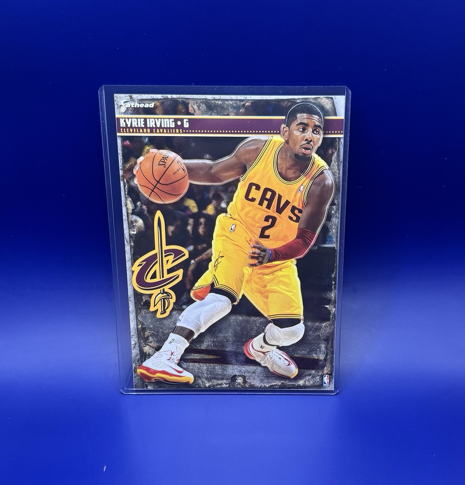Kyrie Irving  2013-14 Fathead NBA stickers Tradeable With 5x7 Toploaders