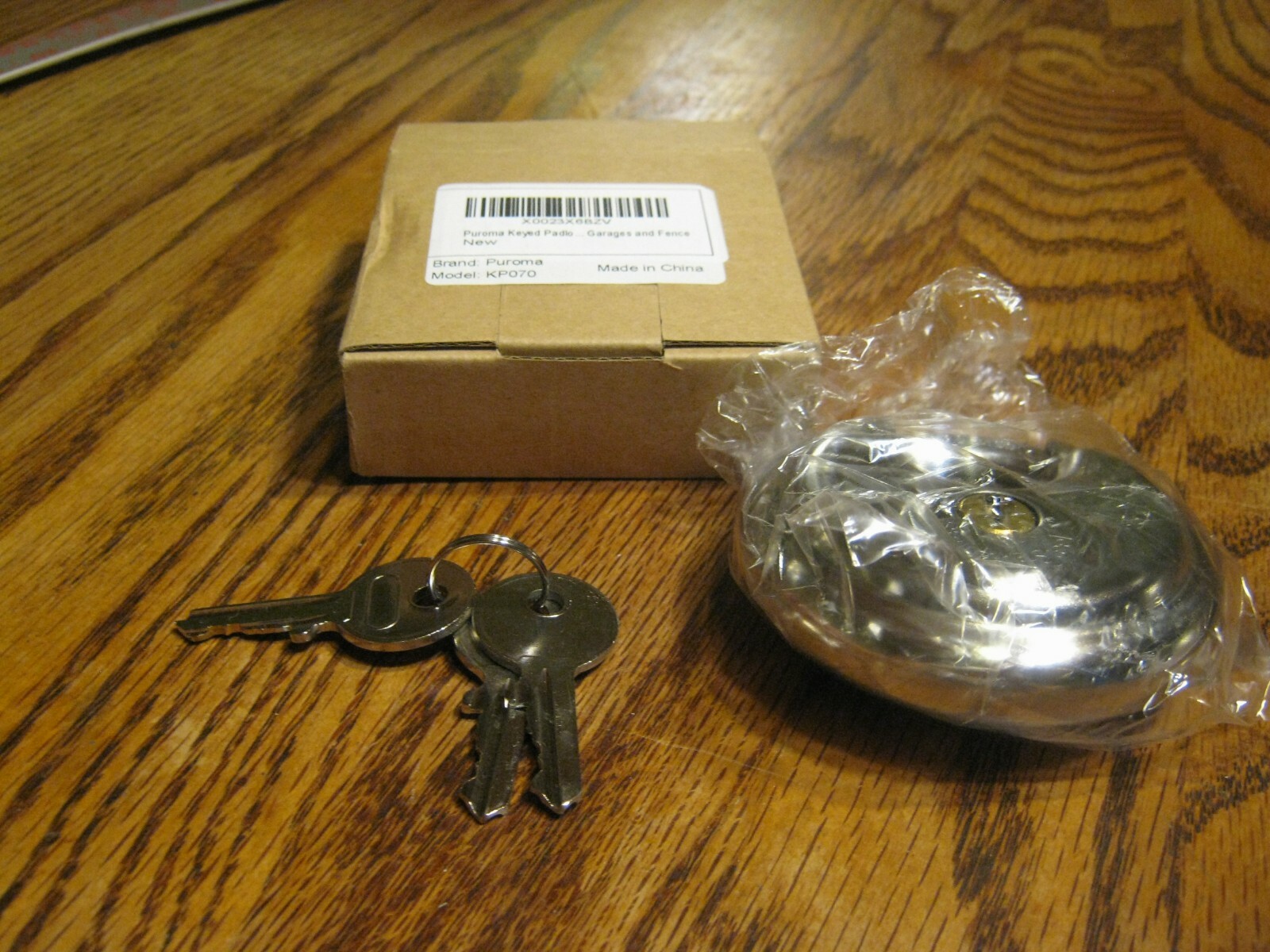 Puroma Keyed Padlock Model KP070 NEW