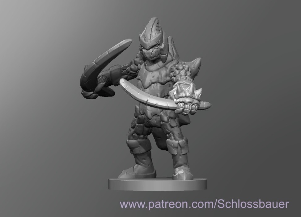 Boomerang Bro Monster Manual 28mm Scale DND D&D Mario Tabletop Miniature SB