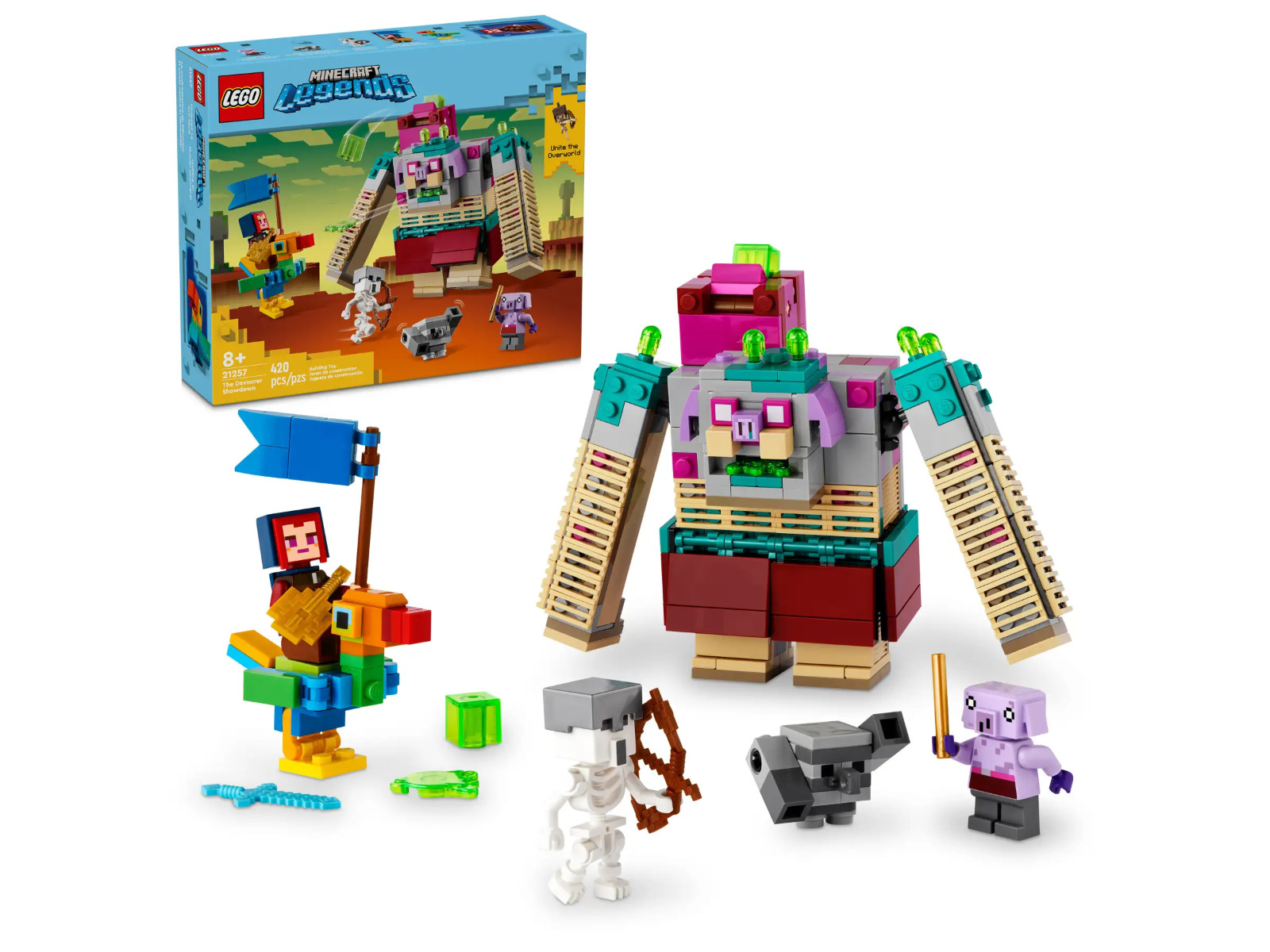 LEGO MInecraft Legends 21257 The Devourer Showdown New Factory Sealed