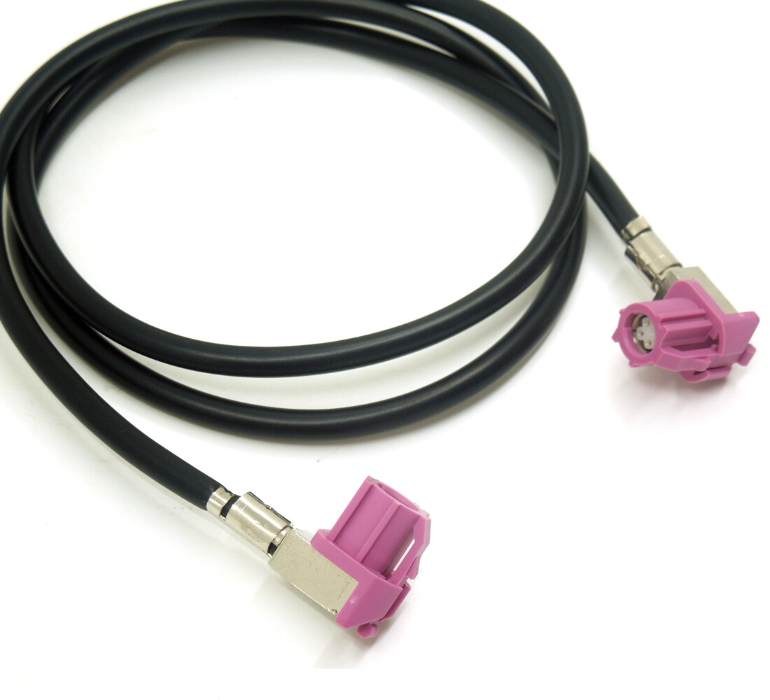 LVDS HSD CIC Female Video Retrofit Monitor Display Cable 80cm For BMW Head Unit