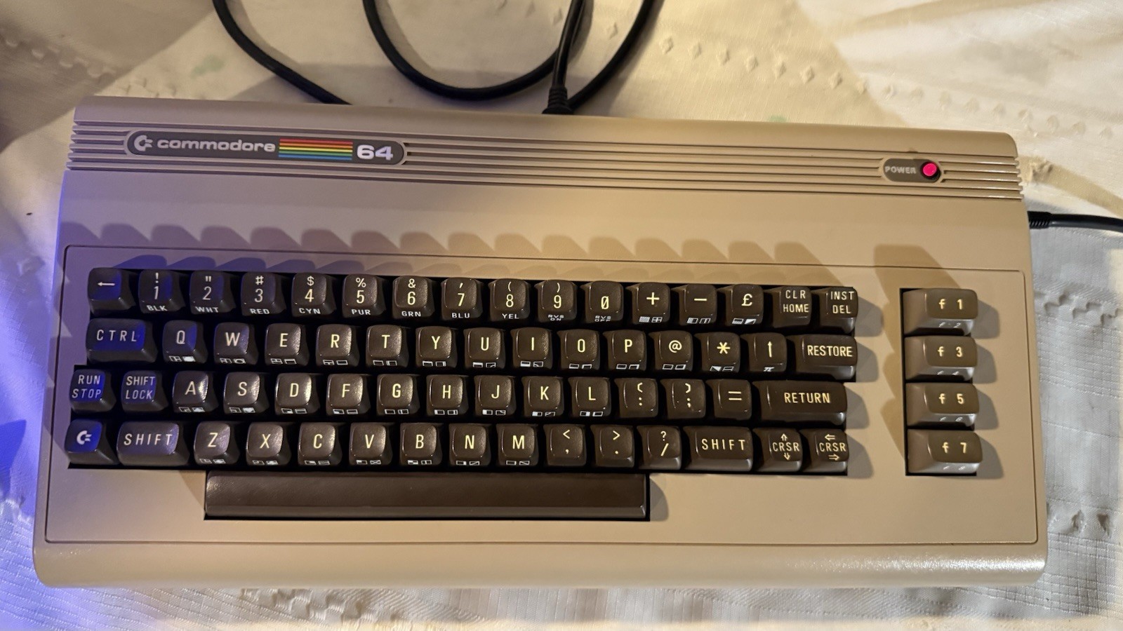 RESTORED Retro Commodore 64 Home Computer C64 Vintage Video Game System