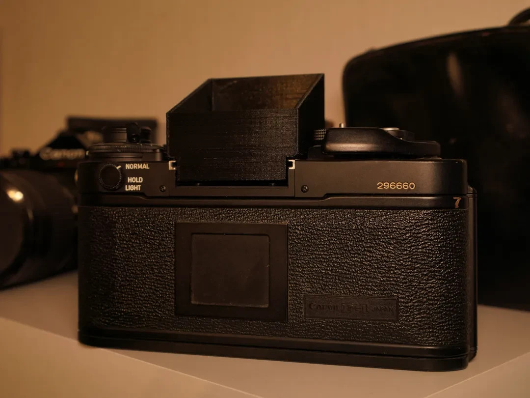 Waist-Level Finder for Canon FD NEW F-1 –Precise Viewfinder for Low-Angle Photos