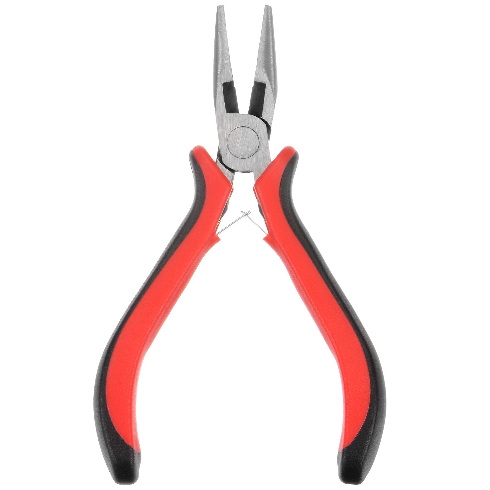 Mini Needle Nose Pliers 4.5" Toothless Precision Plier with Plastic Handle