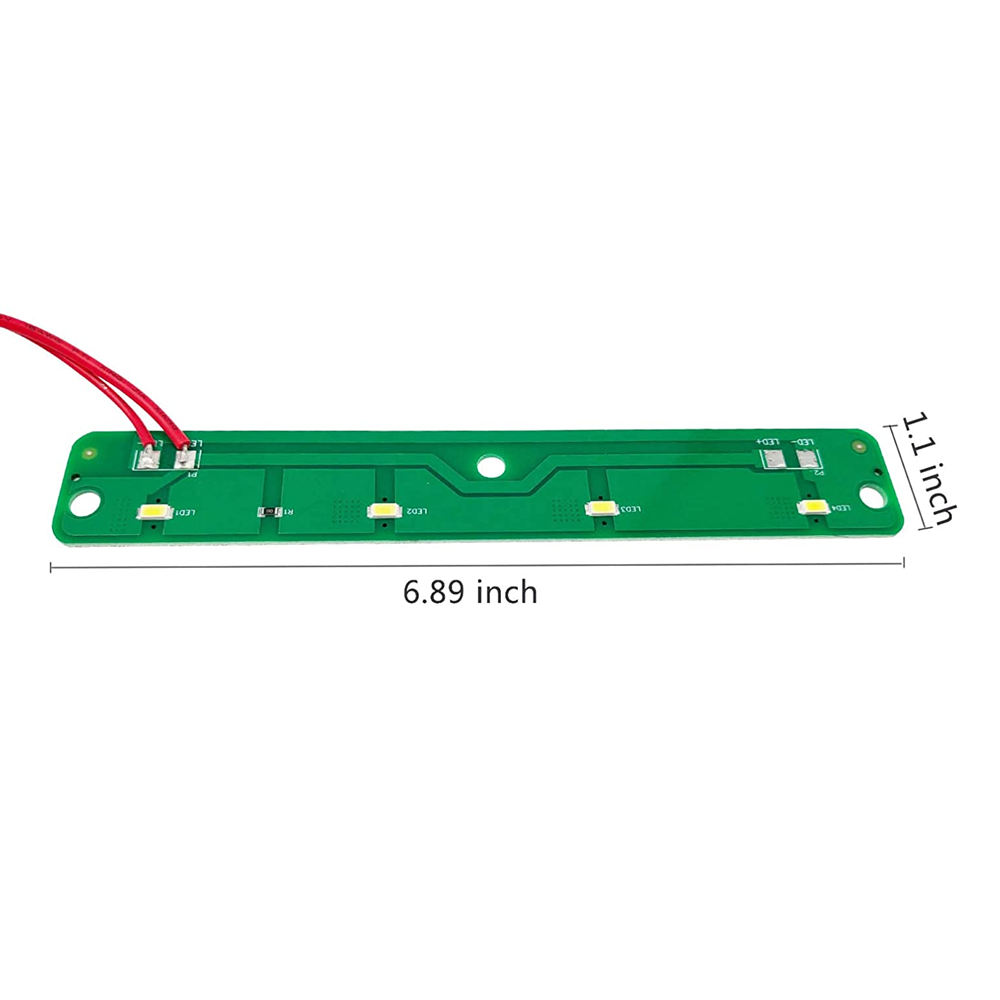 Fits For WHIRLPOOL REFRIGERATOR LIGHT ASSEMBLY LED MODULE W11043011 W10866538