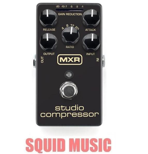 MXR Dunlop Studio Compressor M-76 Guitar Effect True Bypass M76 Release & Ratio