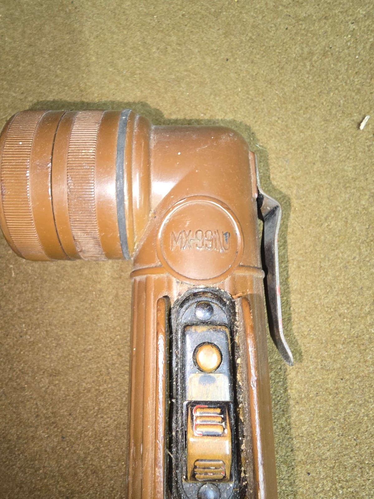 Vintage US Army Fulton Flashlight SEE DESC