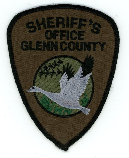 CALIFORNIA CA GLENN COUNTY SHERIFF SUBDUED SWAT STYLE SHOULDER PATCH POLICE