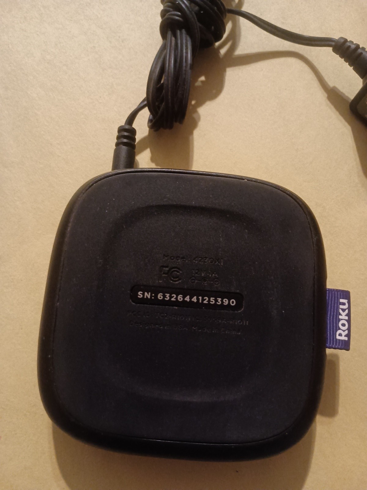 Roku 3 (3rd Generation) Media Streamer Black With Power Cord