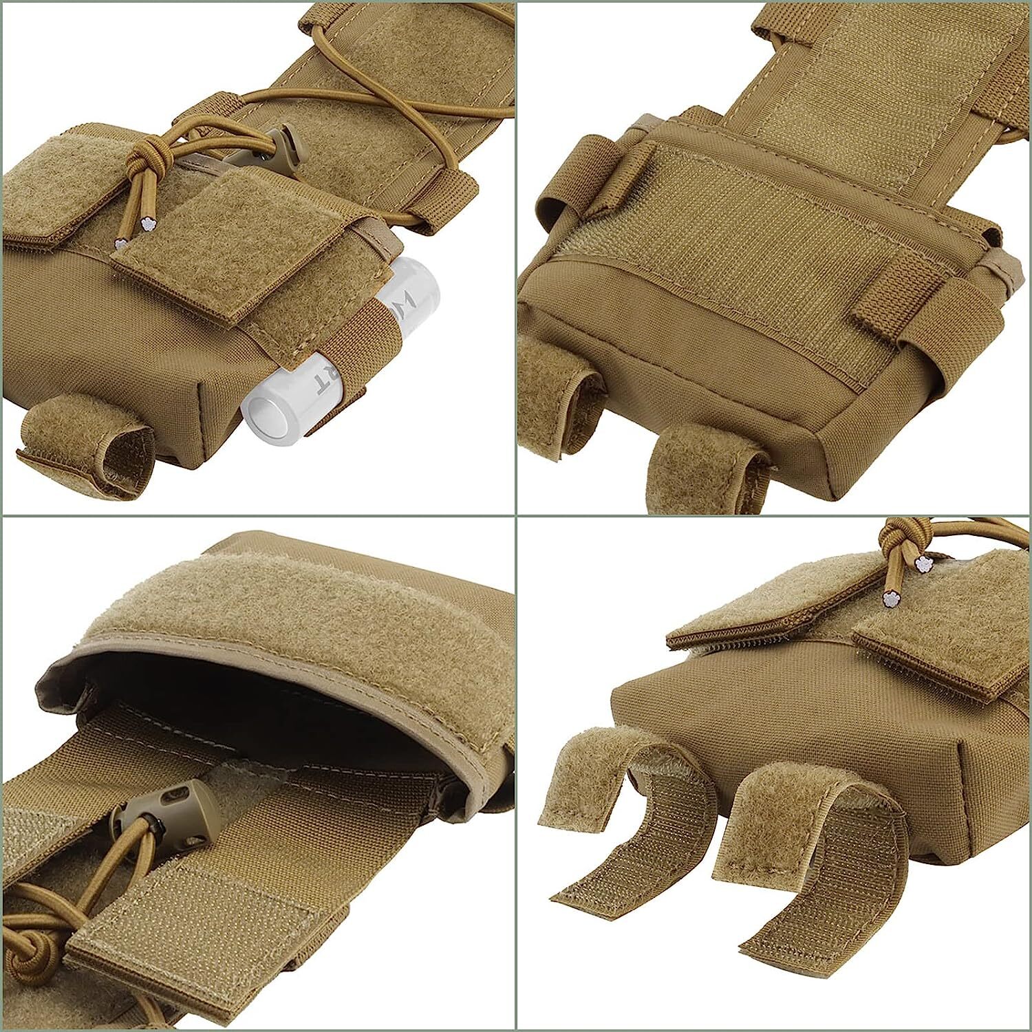 Tactical Helmet MK2 Battery Pouch Counterweight Balance Pack for Hunting Airsoft