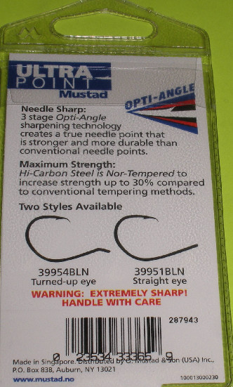 Mustad 39951BLN #9/0 4CT Ultra Demon Circle Hook
