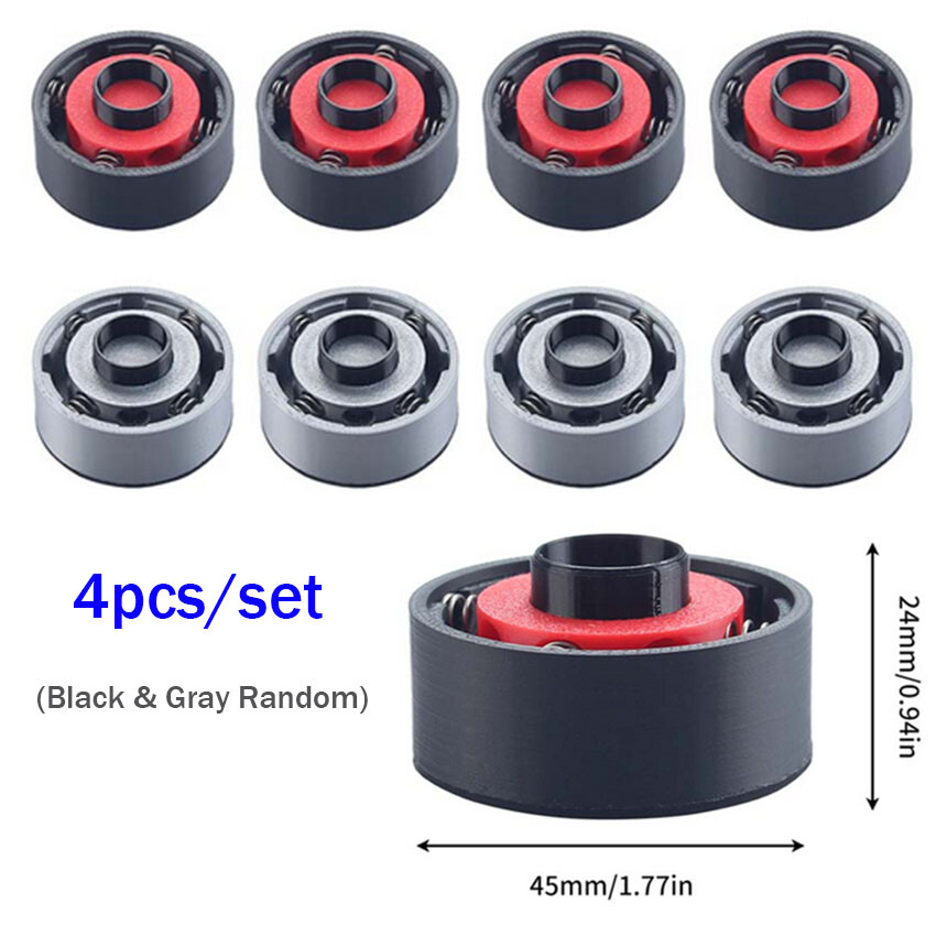 4pcs Rubber 3D Printer Anti-Vibration Foot Pad Feet Mat for X1/P1