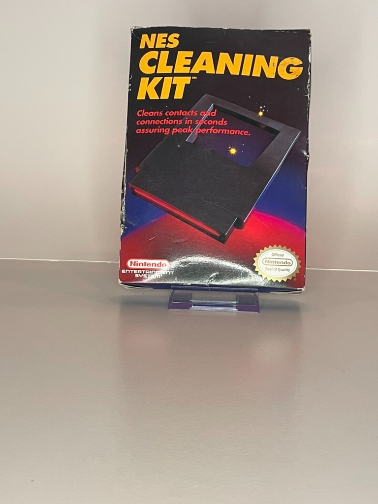 Nintendo NES Cleaning Kit in Box Contents Sealed/in Plastic CIB