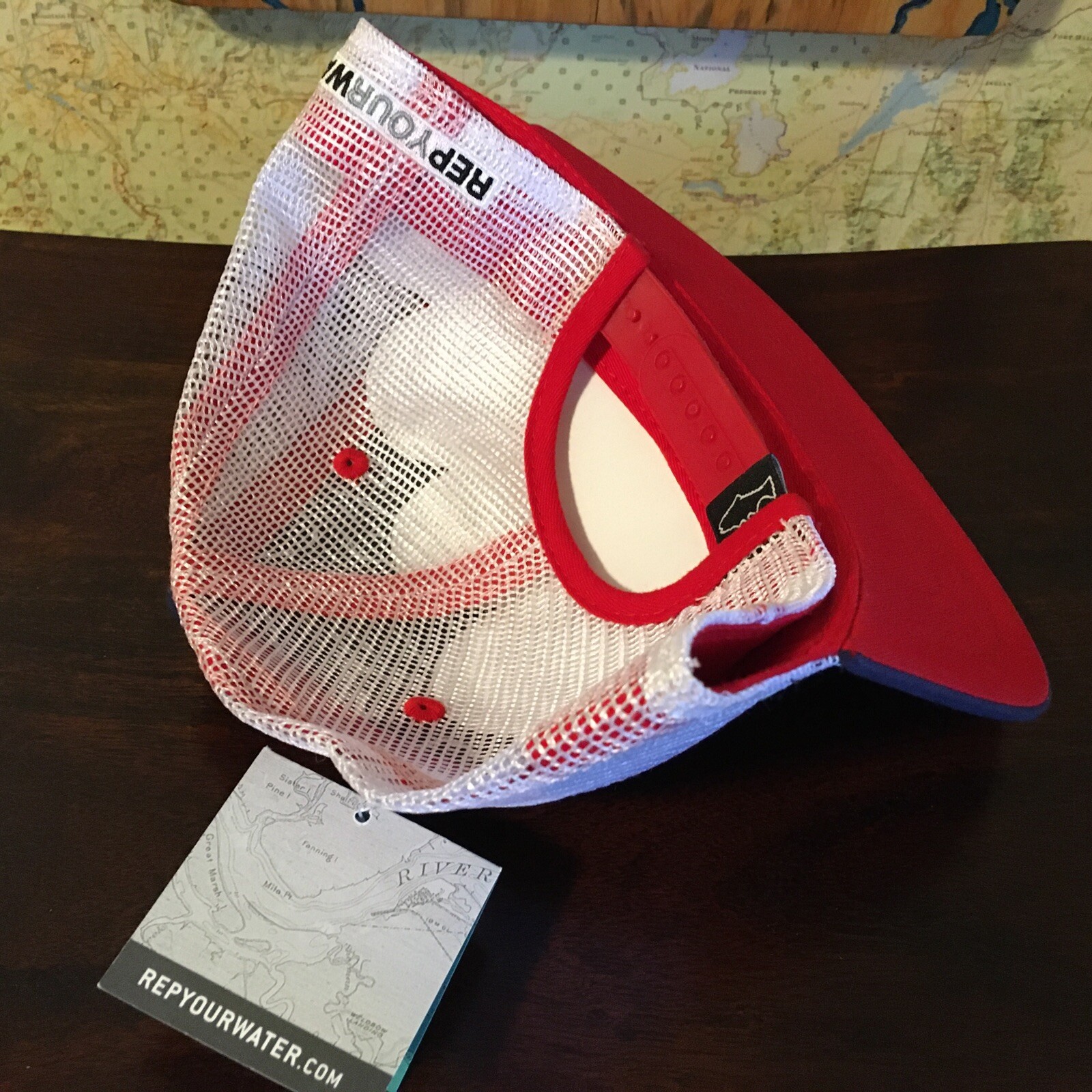 repyourwater apparel trucker hat