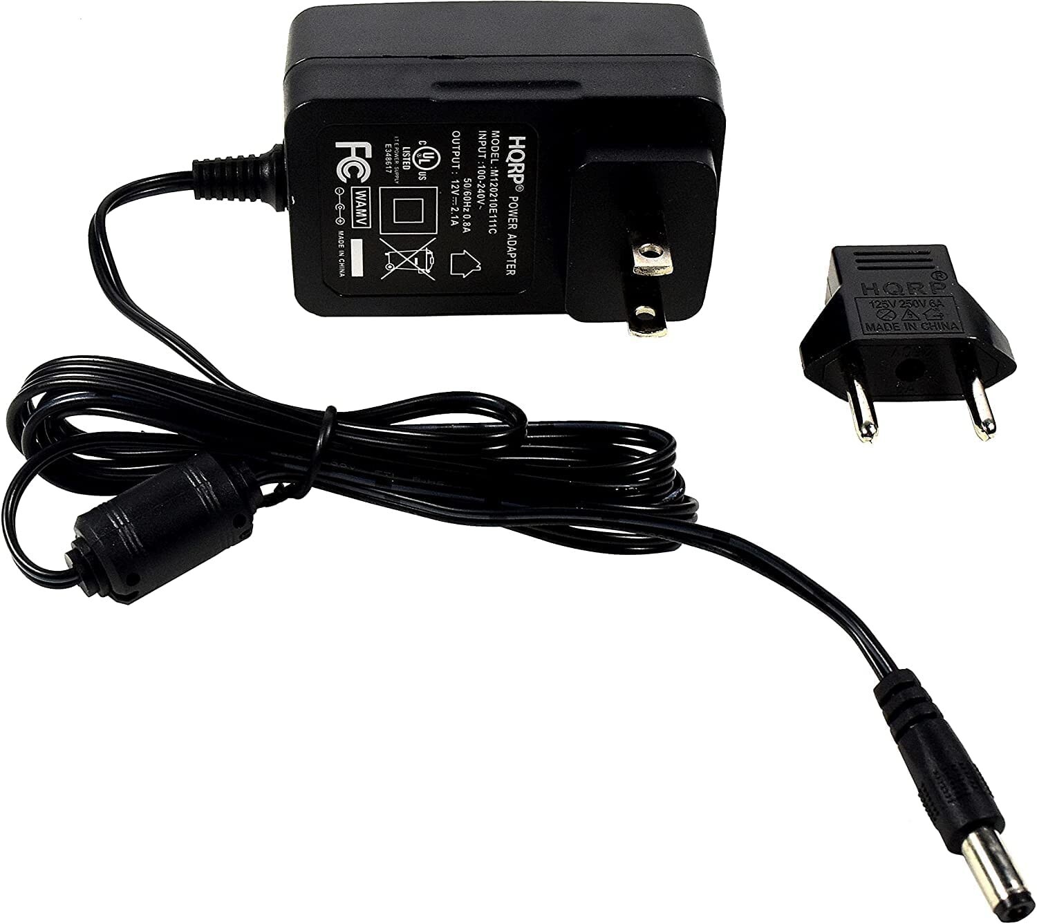 HQRP Adaptador de corriente para SYS1298-1512 / SYS1308-1812-2412-W2