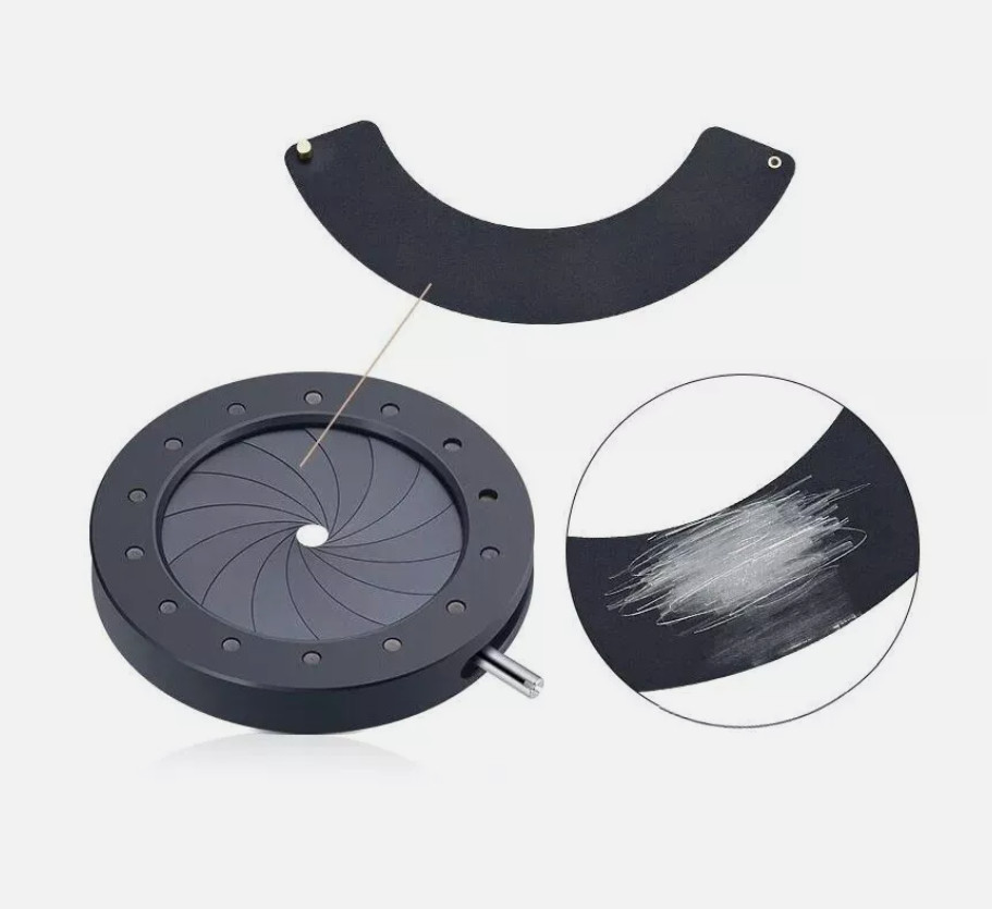 1PC Adjustable Mechanical Iris Aperture Diaphragm For Microscope/Camera Adapter