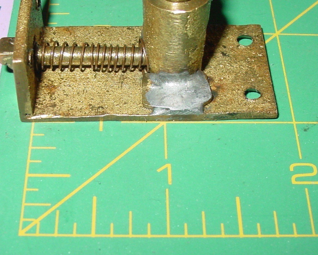 Vintage Spring Drawer Cupboard Cabinet Door Brass Button Release Latch Rim Catch