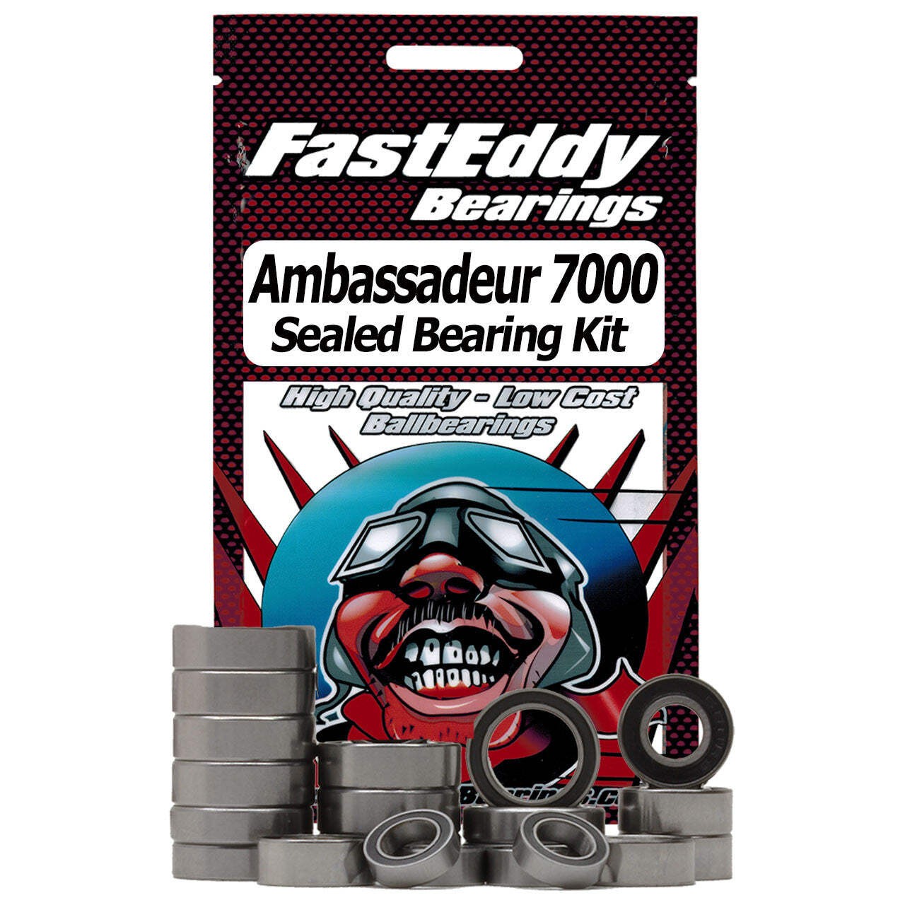 Abu Garcia Ambassadeur 7000 Baitcaster Fishing Reel Rubber Sealed Bearing Kit