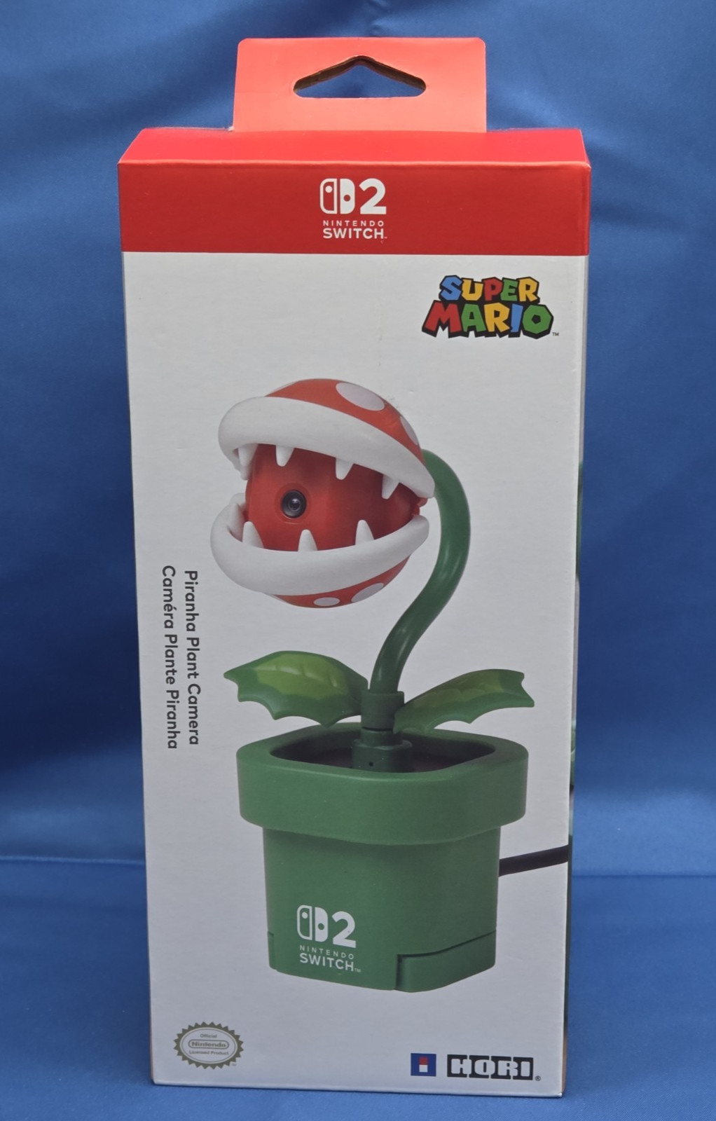 Hori Super Mario Piranha Plant Camera Nintendo Switch 2 New