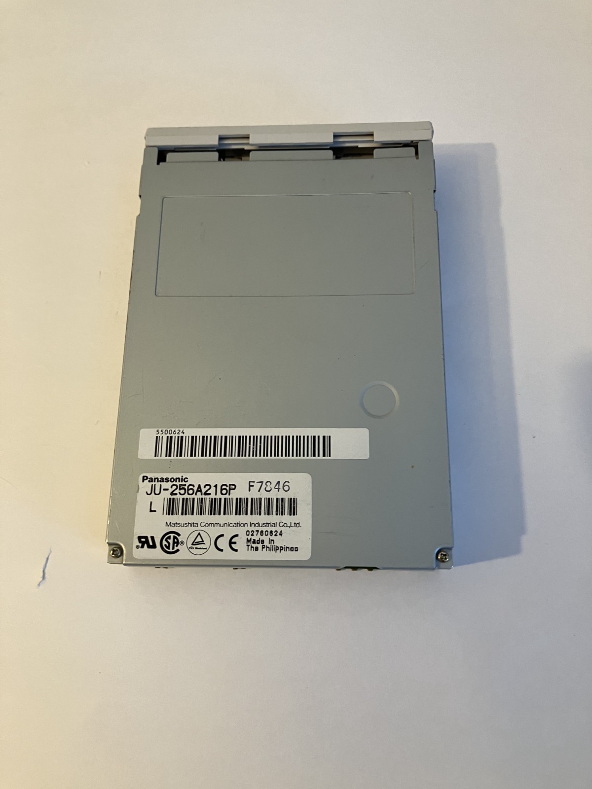 Panasonic JU-256A216P 1.44MB 3.5-Inch Floppy Disk Drive 5500624