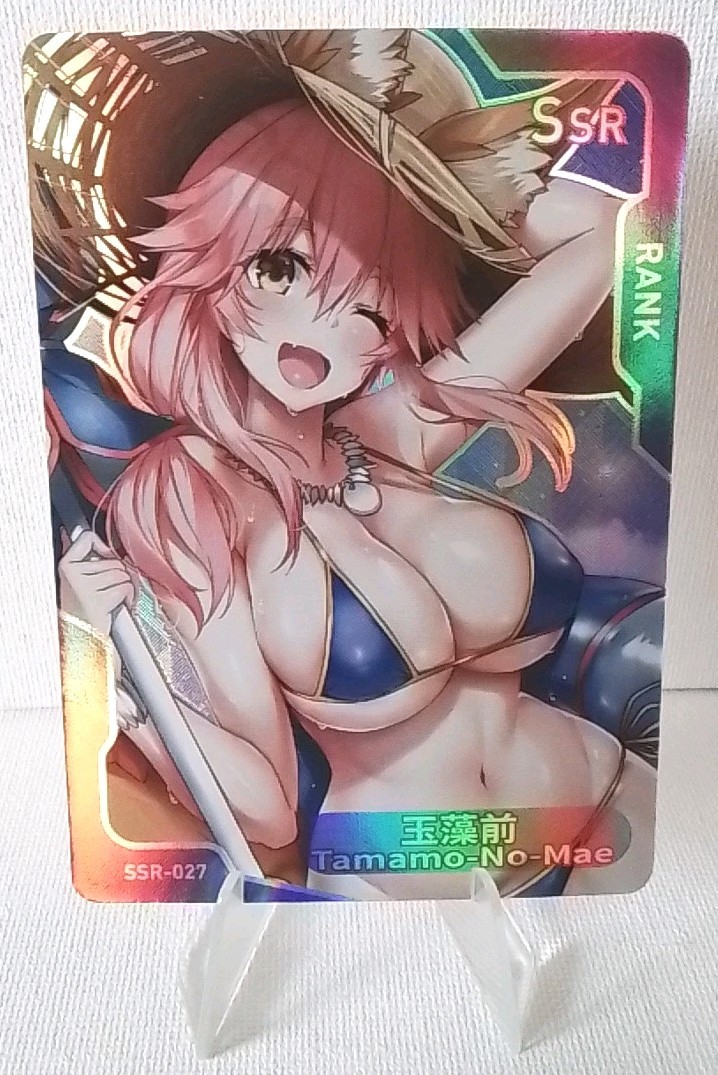 Tamamo no Mae SSR SSR-005 Senpai Goddess Haven Series 2 Story CCG Anime Card