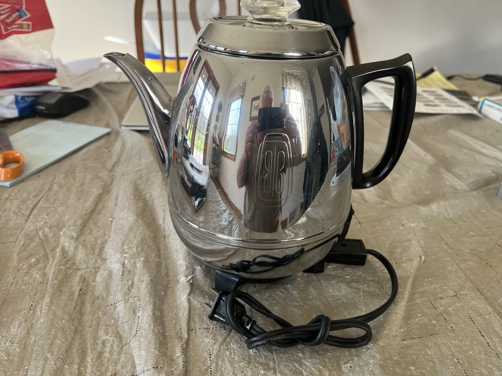 GE Pot Belly Coffee Percolator 48P40