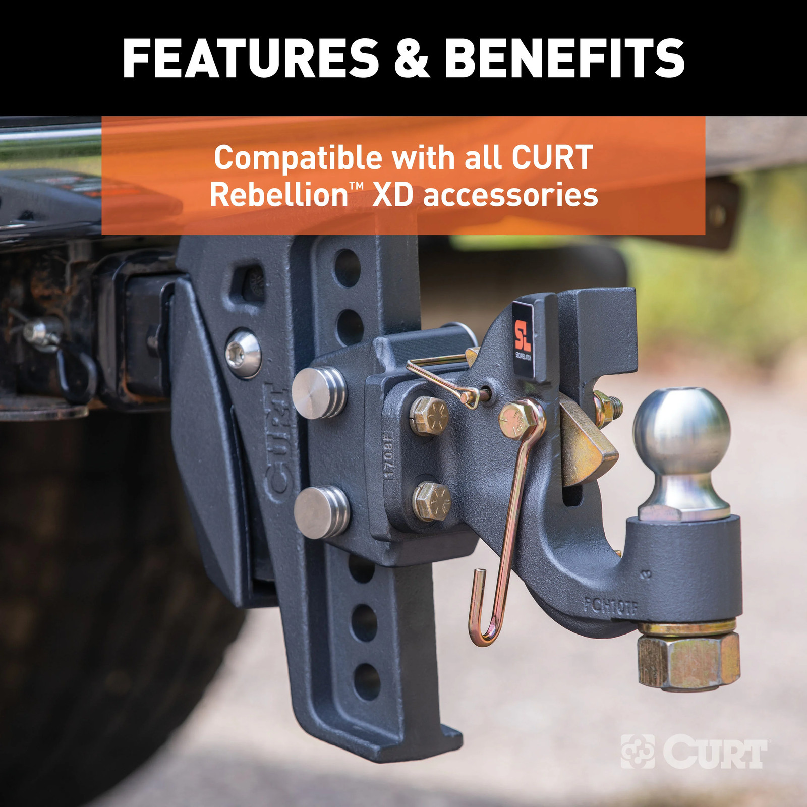 Curt-Replacement Rebellion XD Accessory Mount Pins