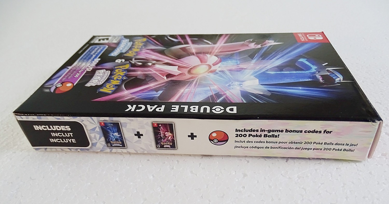 Pokemon Brilliant Diamond & Pokemon Shining Pearl (Switch) - Authentic Box Only