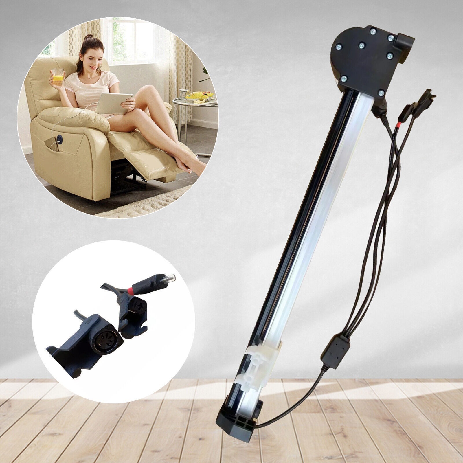For CERO HK5002(3plug) Electric Recliner Chair Motor Actuator Power Ram Mover US