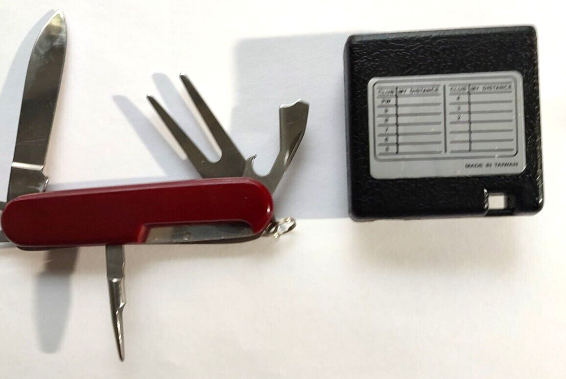 Vintage 1960’s Golf Distance Finder and Green Repair Tool