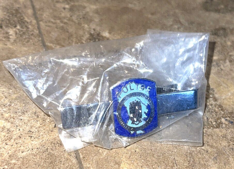 Rare Vintage Anne Arundel County Police Department Tie Clip Bar In Original Pkg.