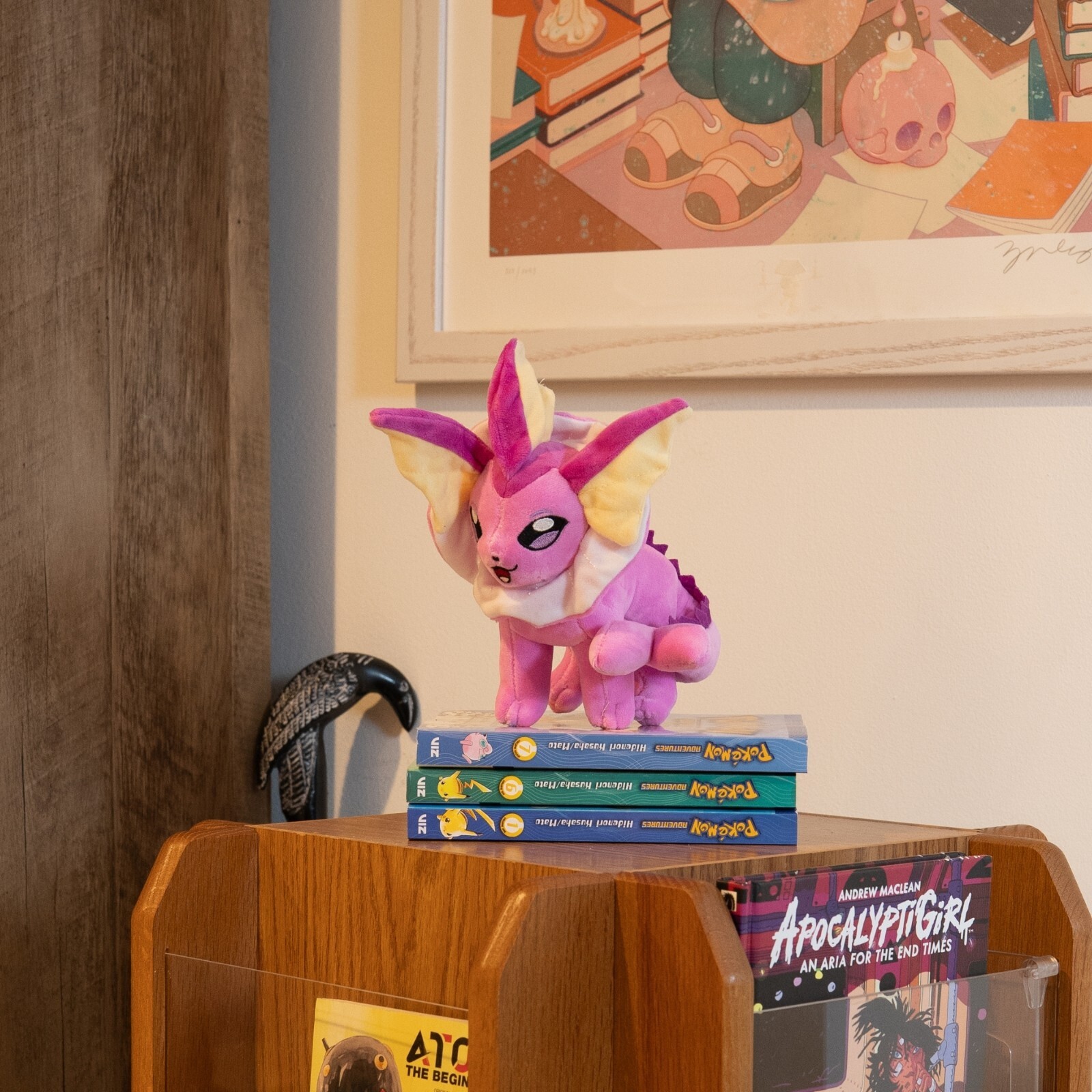 Pokémon Shiny Vaporeon 8" Plush Toy Plushie Cute Soft Eevee Eeveelution Decor