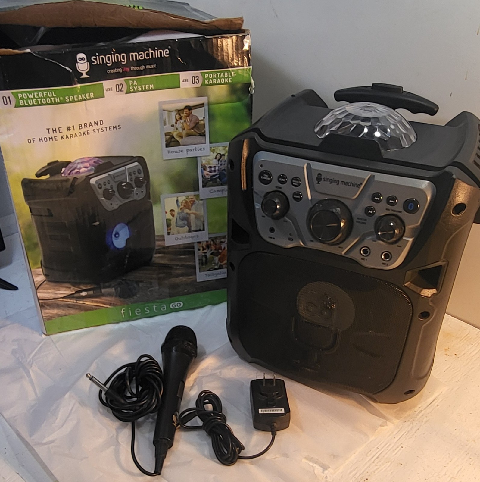 SINGING MASHINE  KARAOKE SYSTEM  BLUETOOTH