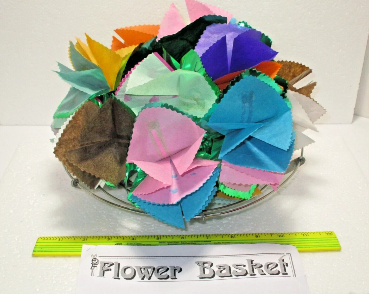 Flower Basket (with Flower) Magic Mentalism Tricks