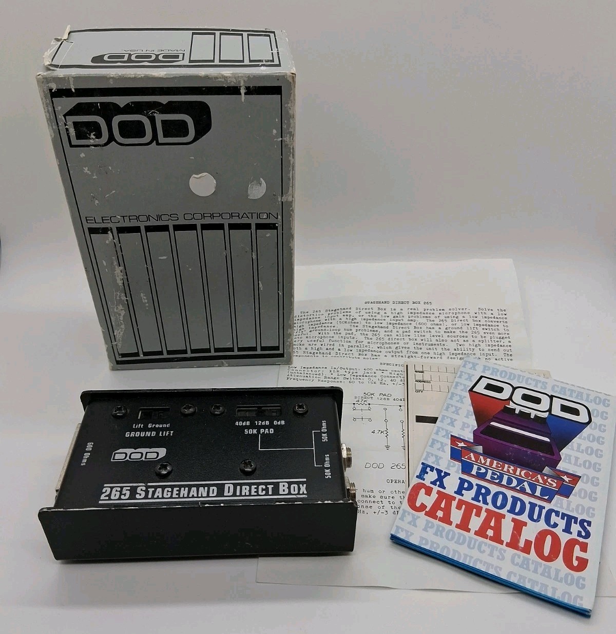 DOD 265 Stagehand Direct Box