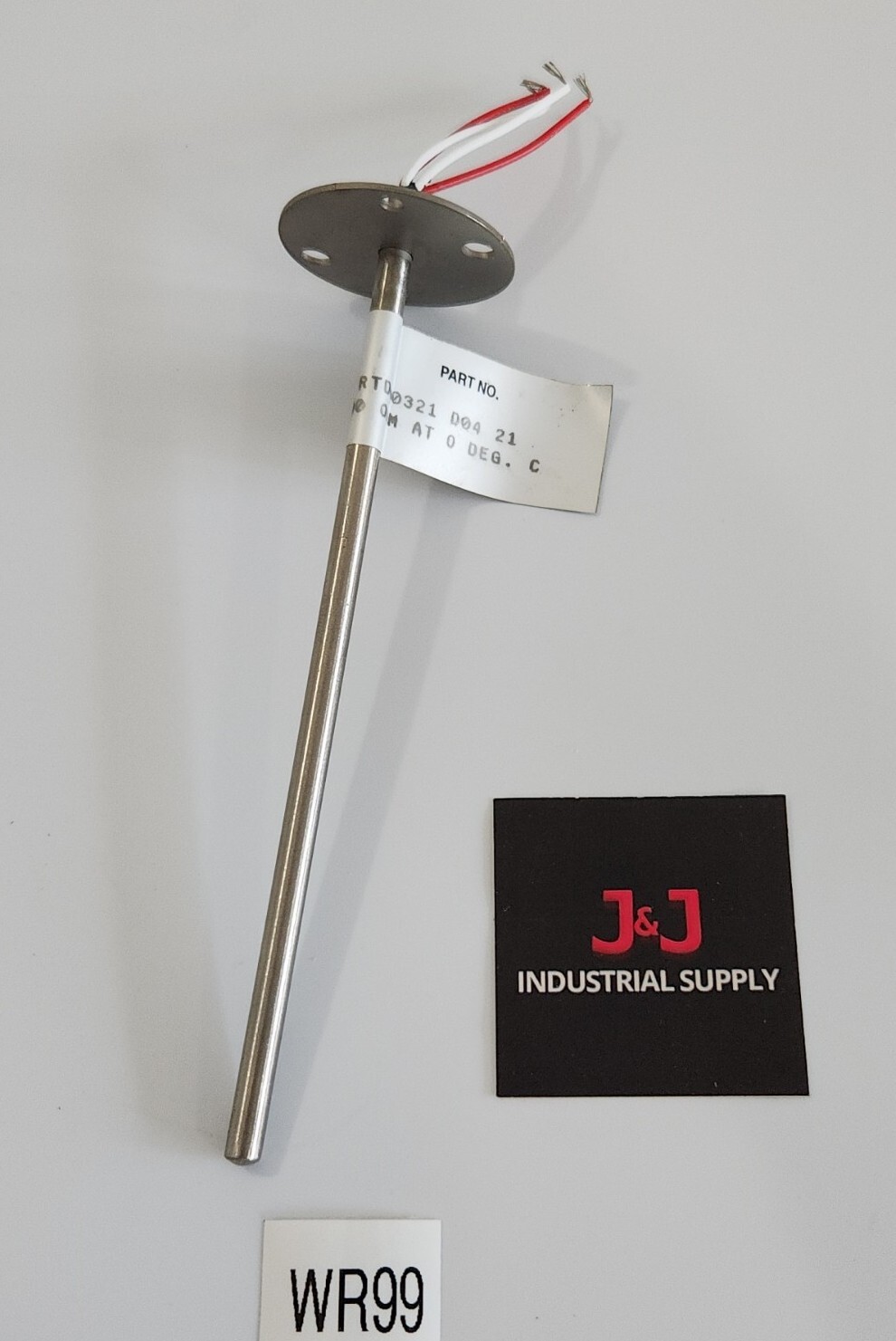 *NEW* TEMPCO RTD00321 RTD Probe 100 Ohm @ 0°C D04 21 6-1/4" Long + Warranty!