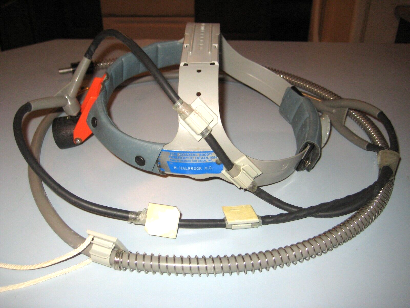 Designs for Vision Coaxial 6000 Fiberoptic Headlight Doctor Dental Lab Equip.